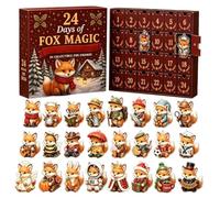 Christmas Countdown - 2D Acrylic Animal Design Window Decorations