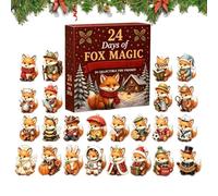 Christmas Countdown | 2D Acrylic Animal Design Window Decorations