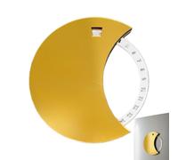 Christmas Countdown - 30 giorni Cabinet Magnets Advent - Moon Shape Rotatable Wheel Locker Magnets | for Various Holiday Celebration Gathering Kitchen