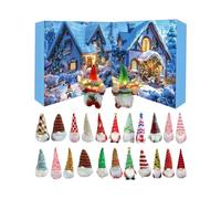 Christmas Countdown Advent Calendarss - 24 Day Vacation Collectible Figures for Stocking Stuffers, Holiday Home Decoration, Mantel Display, and Festive Photo Backdrops