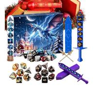 Christmas Countdown Calendar | 2026 28 Days With Holder Advent Dice Games
