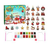 Christmas Countdown Calendar - 24 Days DIY Painting Craft Set