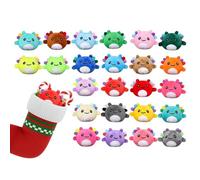 Christmas Countdown Calendar - 24 Days - Plush Axolotl Keychain Collectible