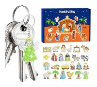 Christmas Countdown Calendar - Advent Christian Religious Countdown Crafts,