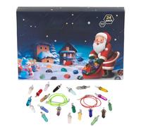 Christmas Countdown Calendar For Kids, 24 Days 2025 Advent Christmas Crystals Stones Pendant Set, Seasonal Decor For Home, Pendant Decoration For Kids Teenagers Girls Holiday Festival Halloween