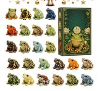 Christmas Countdown Calendar Frog - 24 Days Animal Ornaments 2D Acrylic for