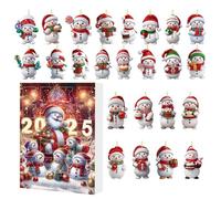 christmas countdown calendar - Holiday Countdown Calendar, Acrylic Christmas Countdôwn Decor | Snowman Themed Decoration Pendant for Teen Girls Boys Women Men Adults | Chriistmas Calendars