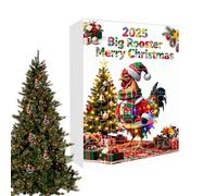 Christmas Countdown - Christmas Calendar 2025, Christmaas advnt calendr 2025, 24 Grids Christmaas Countdown Decor For Tree New Year Holiday, Collection, Farm, Home, Christms advnt calendrs