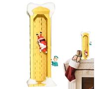 Christmas Countdown Decorations 2025-11.02 inch Printed Funny Santa Ornament Calendar, Holiday Countdown for Kids, Girls, Teens, and Toddler, Festive Party Decoration for Home, School, or Festival