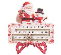 Christmas Countdown Decorations, 25 Days Santa Calendar