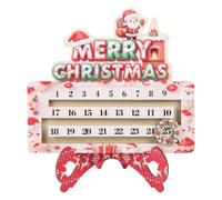 Christmas Countdown Decorations, 25 Days Santa Calendar