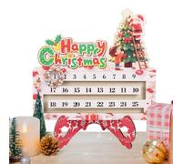 Christmas Countdown Decorations, 25 Days Santa Calendar