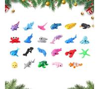 Christmas Countdown Sea Animal 3D Printed Articulated Sensory Figurine