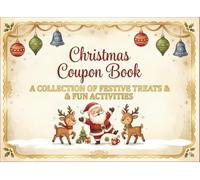 Christmas Coupon Book Stocking Stuffer: 30 Vintage Pre-Filled Vouchers for Fun Holiday Experiences & Date Nights: A Cozy Cut-Out Activity Gift Idea for Couples, Families, Kids, Him & Her