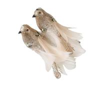 Christmas Crafts Welcome To CelebrationBird ciondolo combina classico e moderno, adatto per riunioni di famiglia e feste di vacanza (B, 12 x 7 x 3 cm)