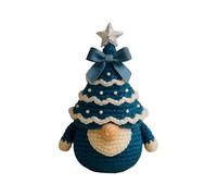 Christmas Crochet Kit - Crochet Christmas Tree Gnome Kit | Fun And Educational Handmade Knitting Set For Art Teachers Holiday Family Bonding Craft Enthusiasts Adults Teenagers School Projects