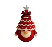 Christmas Crochet Kit - Crochet Christmas Tree Gnome Kit | Fun And Educational Handmade Knitting Set For Art Teachers Holiday Family Bonding Craft Enthusiasts Adults Teenagers School Projects
