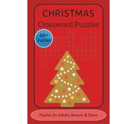 Christmas Crossword Puzzle Book: Crossword Puzzles with Easy to Read Print about Christmas, Holidays, Winter and More. 6x9 inches, 120 pages, 50+ ... for Adults, Teens, Holidays, and Free Times