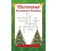 Christmas Crossword Puzzle Book: Festive Christmas Themed Crossword Puzzles with Easy to Read Print About Christmas, the Holiday Season and More | 6X9 inches, 120 pages | 60+ Puzzles