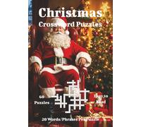 Christmas Crossword Puzzles: Festive Brain-Boosting Crosswords for Holiday Fun