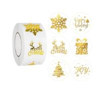 Christmas Decoration, Festive Snowflake and Tree Thin Decal Set for Kids Motivation and Crafts, Large 500-Piece Collection with Easy Peel Design, Christmas Stickers for School, Home