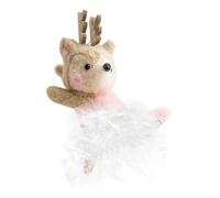 Christmas Decorations, Animal Pendant Decor, 17.32x6.97in Christmas Tree Ornaments, Cute Handcrafted Lightweight Hanging, Festive Holiday Crafts for Farm, Home, Rooms, Party Use