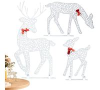 Christmas Deer Light, Glowing Reindeer, decorazioni natalizie per esterni, pure, natalizie, a LED di Natale Reindeer, di cervo