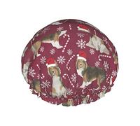 Christmas Dog Riutilizzabile Impermeabile Lavabile Regolabile Adatto a donne Tutte le lunghezze Cuffia da a