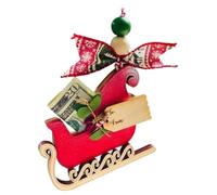 Christmas Dollar Ornament, Mens Christmas Money Holder, Girls' Christmas Money Holder, Christmas Window Decoration, Friends Christmas Holder for Men, Girls, Friends, Window 10 x 10 x 0,5 cm, a, Se
