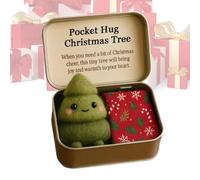 Christmas Dolls - Felt Keepsake Ornament - Inspirational Quote Cards | for Men Boyfriend Women Coworkers Friend Adults Easter