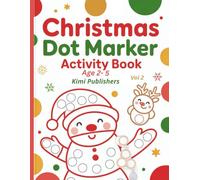 Christmas Dot Marker Activity Book for Kids-Volume 2