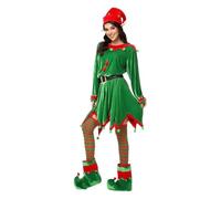 Christmas Elf Costume Set | Santa's Helper Elf Costume Suit | Funny