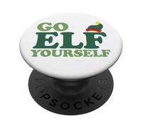 Christmas Elf Go Elf Yourself PopSockets PopGrip Adesivo