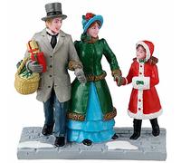 Christmas Eve Shopping Caddington Village Lemax Cod 42315