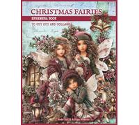 Christmas Fairies Ephemera Book to Cut Out and Collage: 320+ Christmas Themed Images and Background Pages for Junk Journaling, Scrapbooking, Collage Making