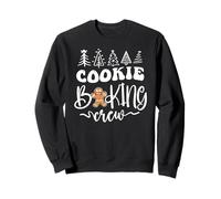 Christmas Family Gingerbread Cookie Baking Crew Red Felpa