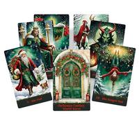Christmas Fantasy World Tarot - Mazzo di tarocchi magici invernali da 78 carte per letture intuitive e ispirazione per le vacanze