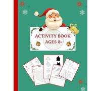 Christmas Fun Activity Book for Kids 8 and Up: Festive Puzzles, Games, Writing & Creative, Fun Connect-the-Dots, Math Games, Letter to Santa, and Shadow Matching 110 pages, 7.5" x 9.25"