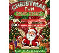 Christmas Fun Word Search: Holiday Brain Games for Kids, Teens, and Adults | Large Print Christmas Puzzle Book for Family Fun and Relaxation | ... 40 Holiday-Themed Word Searches for All Ages