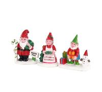 Christmas Garden Gnomes Set of 3 Cod. 04739