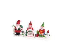 Christmas Garden Gnomes Set of 3 Cod. 04739