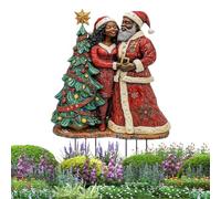 Christmas Garden Stakes, 2D Acrylic Decorative Stakes for Festive Outdoor Decoration, Perfect for Home and Yard Signs, Charming Christmas Decorations Perfect for Gardens
