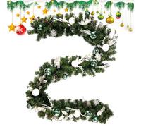 Christmas Garland For Mantle | 8.86ft Mantle Christmas Decor With Pine Cone