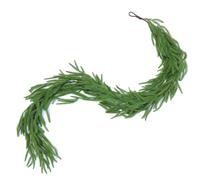 Christmas Garland, Soft Touch Cedar Garland Artificial Realistic, Thick Pine Garlands for Rustic Fireplace Decor, Windows, Festive Door Swag (180cm,1pcs)