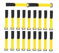 Christmas Garland Ties - 20-Pieces Adjustable Decorative Wreath Straps for Secure Holiday Decorations | Easy-to-Use Adjustable Design for Various Surfaces, Ideal for Stairs, Railings, Fences, 15x2 cm