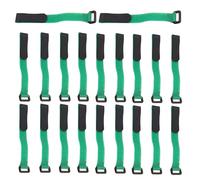 Christmas Garland Ties - 20-Pieces Adjustable Decorative Wreath Straps for Secure Holiday Decorations | Easy-to-Use Adjustable Design for Various Surfaces, Ideal for Stairs, Railings, Fences, 15x2 cm