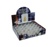 Christmas Gift 49139 piccola candela di Natale 1 LED B/O 1 X CR2032