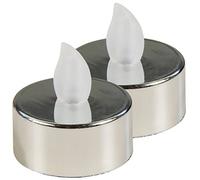 Christmas Gift 49141-Piccola candela di Natale, 1 LED B/O 1xCR2032