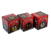 Christmas Gift 49186-Palla di Natale, 1 LED B/O 2xL754