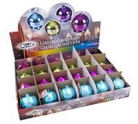 Christmas Gift 49192-Palla di Natale, 1 LED B/O 2xL754